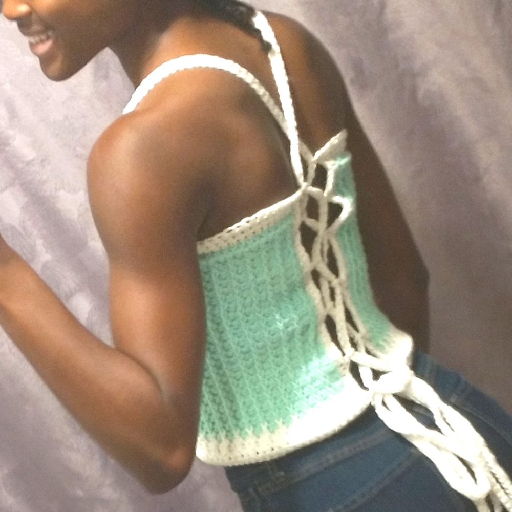 Handmade Criss-Cross Back Top